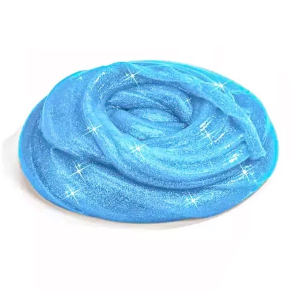 NICKELODEON • Cra-Z-Art 2.5Lb Pre-Made Blue Slime Bucket with Toppings - Picture 3 of 6